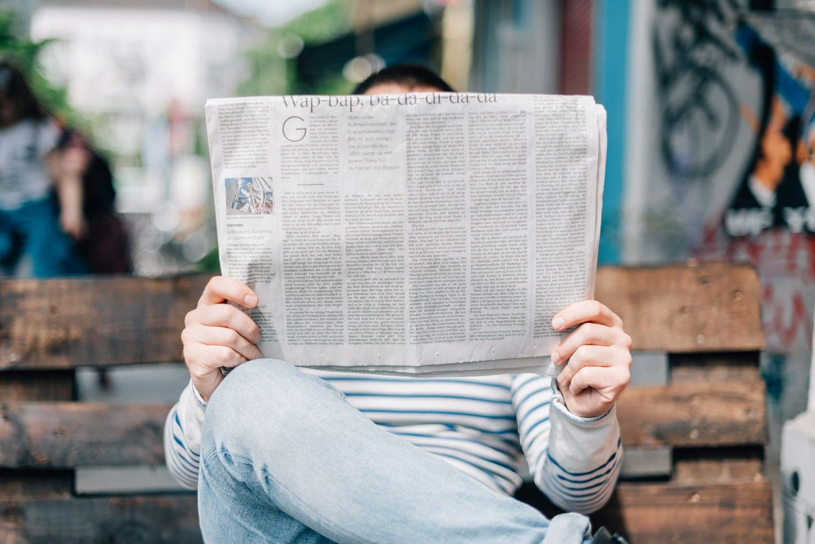 Editorial spread across an open publication